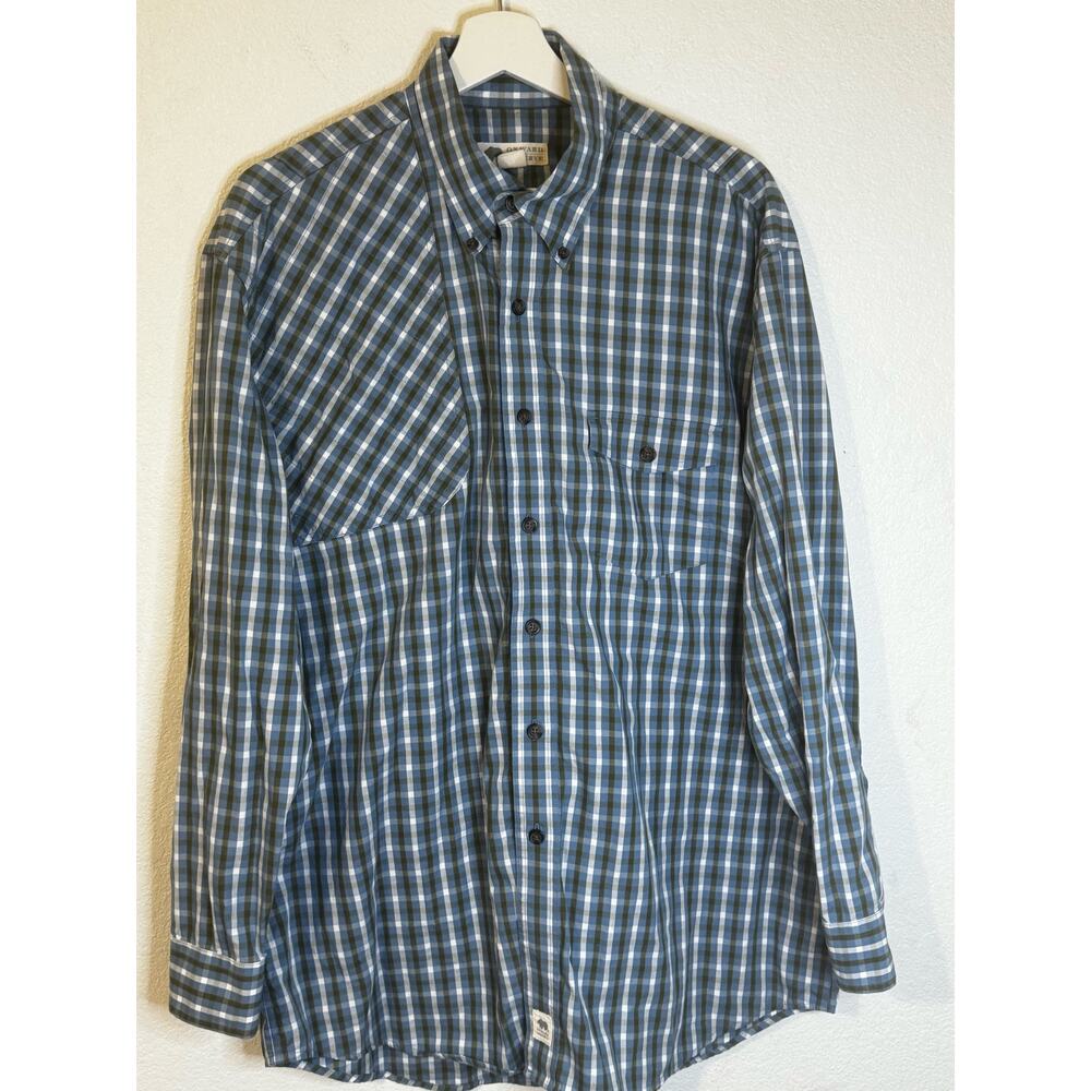 Onward‎ Reserve Men's Long Sleeve Button Down Shooting Patch Rt. Shoulder Size L